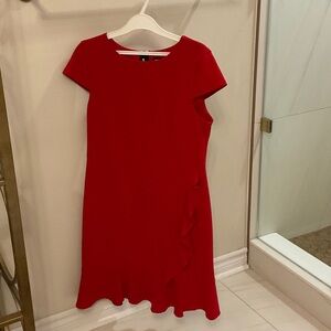 Karl Lagerfeld Red Mini Dress